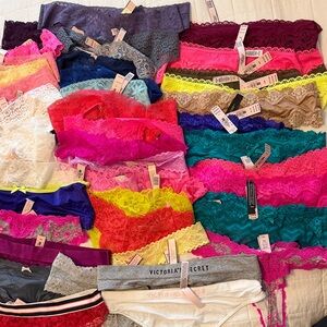 Victoria's Secret Panties - 46 pairs NWT